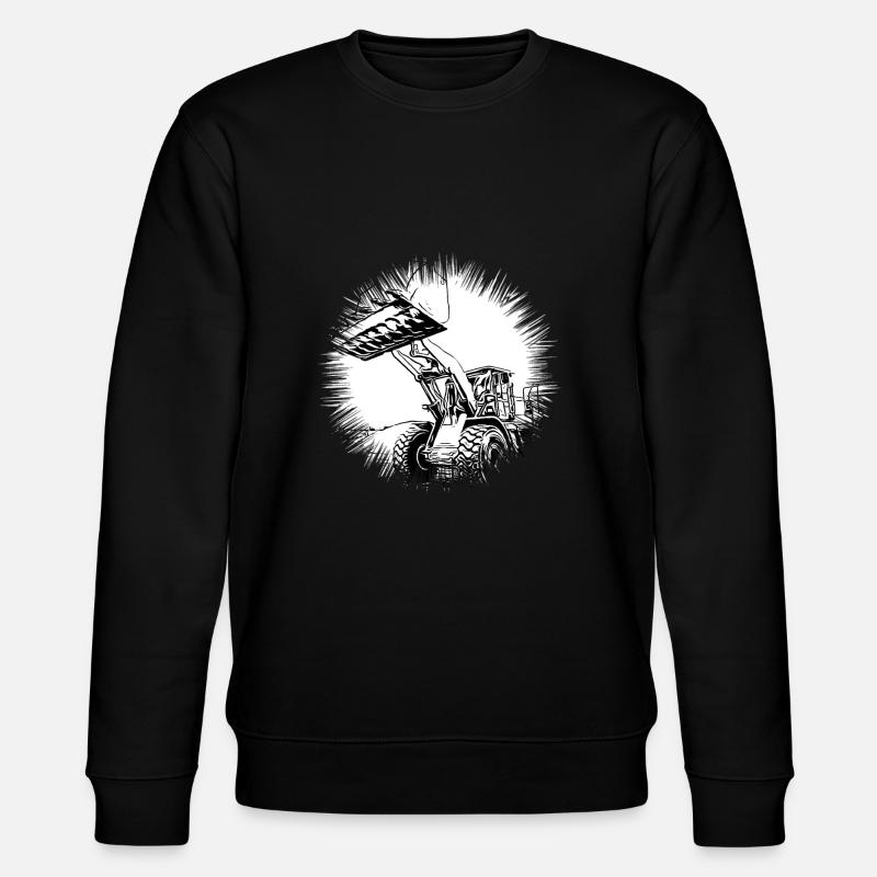 Loader - Stanley/Stella CHANGER Unisex Organic Sweatshirt - black