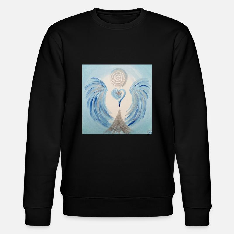 Gel de coeur de lâcher-prise - Sweat bio CHANGER Stanley/Stella Unisexe - noir