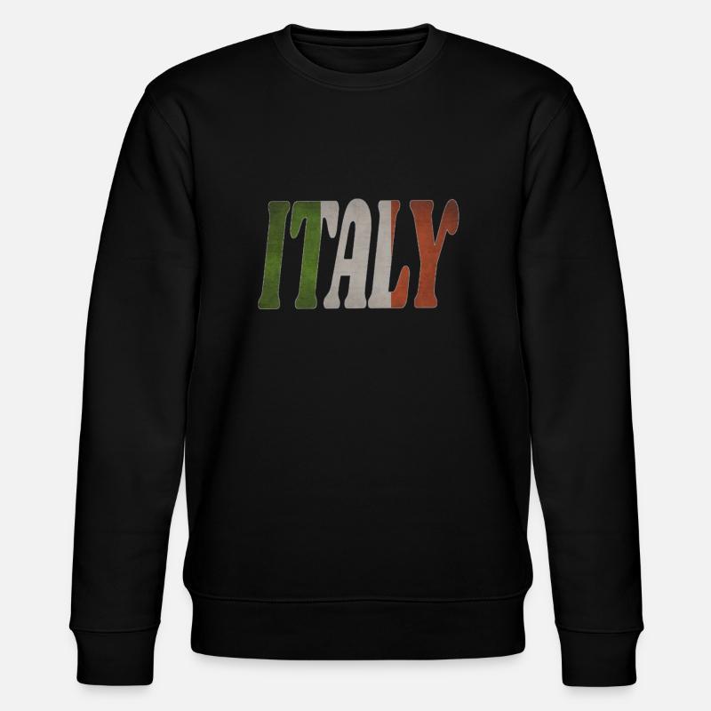 Italy - Stanley/Stella Unisex Bio-Sweatshirt CHANGER  - Schwarz