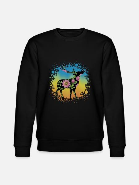 Hirsch - Stanley/Stella Unisex Bio-Sweatshirt CHANGER - Schwarz