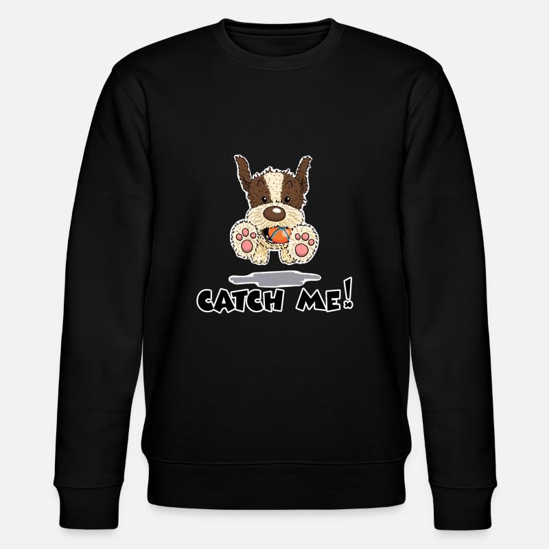 FlyingPino2 - Stanley/Stella Unisex Bio-Sweatshirt CHANGER  - Schwarz