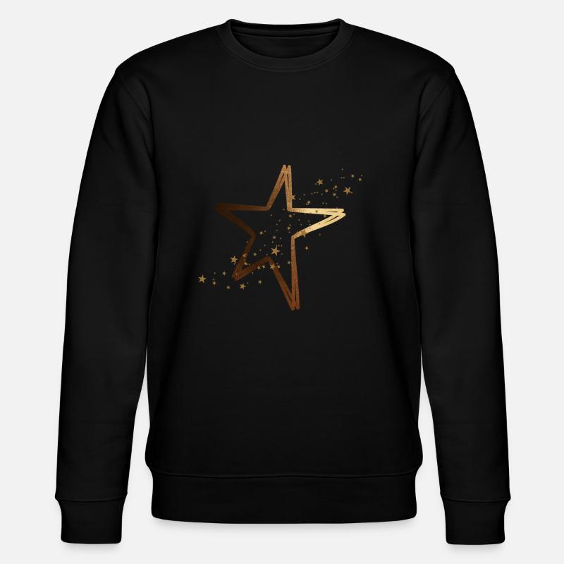 Stern - Stanley/Stella Unisex Bio-Sweatshirt CHANGER  - Schwarz