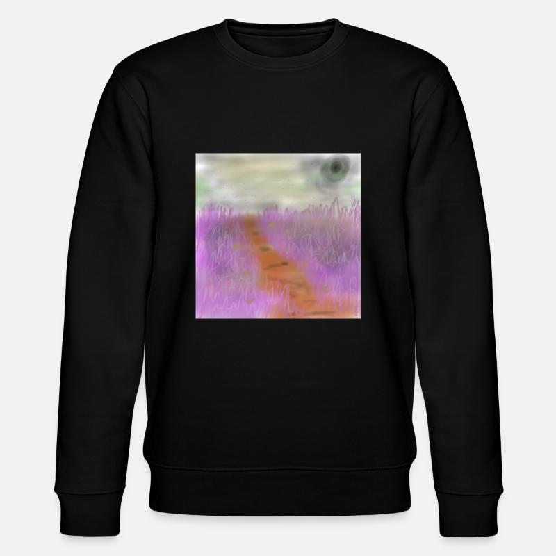 Grass Wiese - Stanley/Stella Unisex Bio-Sweatshirt CHANGER  - Schwarz