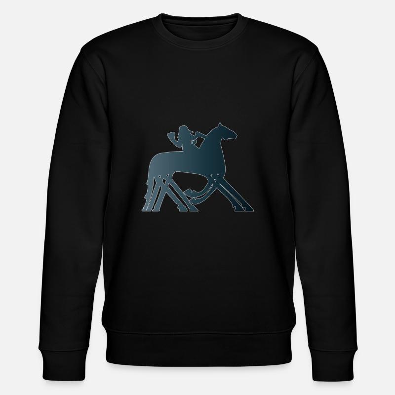 Odin & Sleipnir - Stanley/Stella CHANGER Unisex Organic Sweatshirt - black