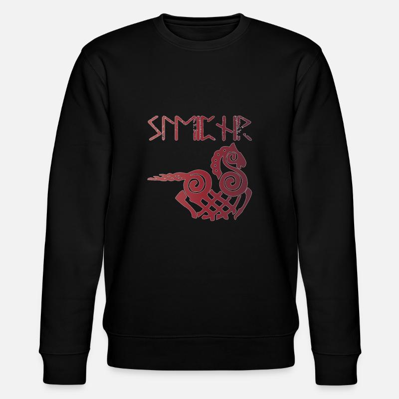 Sleipnir - Cheval de guerre d’Odin - Sweat bio CHANGER Stanley/Stella Unisexe - noir
