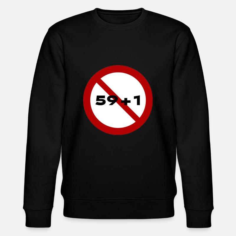 N° 59+1 - Sweat bio CHANGER Stanley/Stella Unisexe - noir