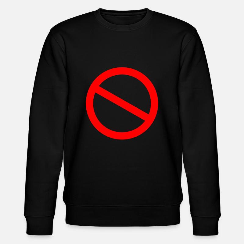 interdit - Sweat bio CHANGER Stanley/Stella Unisexe - noir