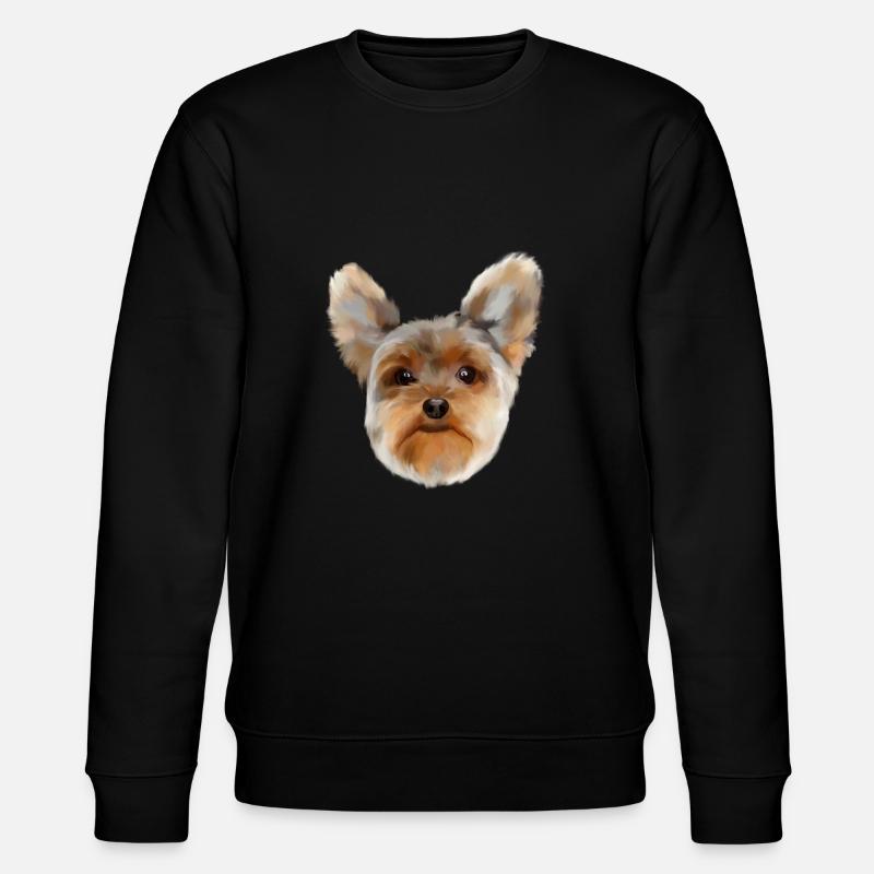 YORKSHIRE - Stanley/Stella Unisex Bio-Sweatshirt CHANGER  - Schwarz