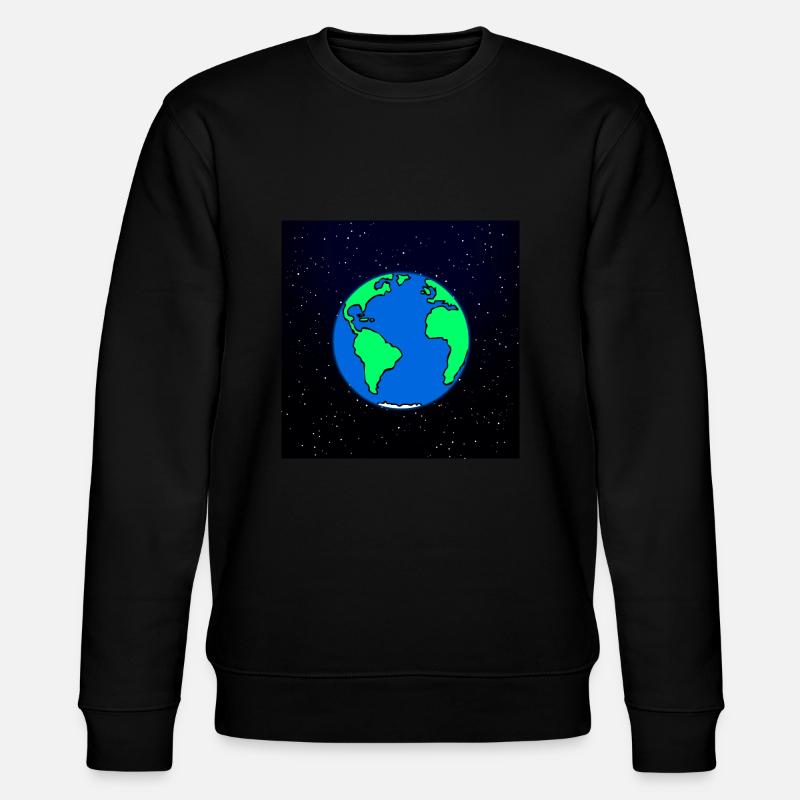 Terre et espace - Sweat bio CHANGER Stanley/Stella Unisexe - noir