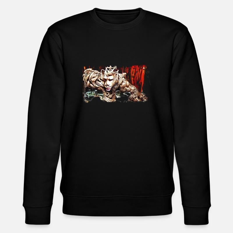 The Beast Within - Stanley/Stella Unisex Bio-Sweatshirt CHANGER  - Schwarz