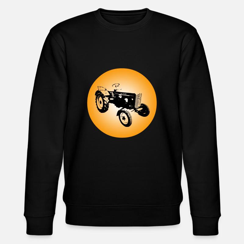 Traktor - Stanley/Stella Unisex Bio-Sweatshirt CHANGER  - Schwarz