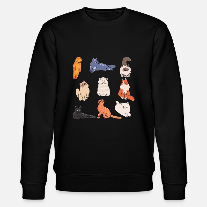 Chats - Sweat bio CHANGER Stanley/Stella Unisexe - noir