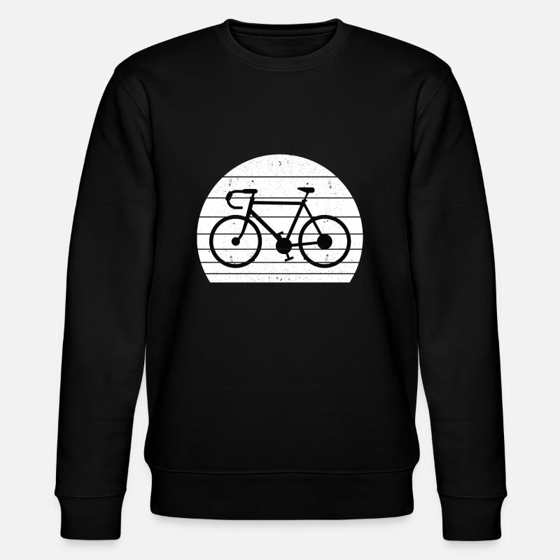 Vélo rétro - Sweat bio CHANGER Stanley/Stella Unisexe - noir