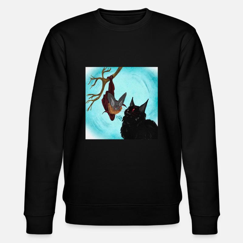 Dark friends - Stanley/Stella Unisex Bio-Sweatshirt CHANGER  - Schwarz