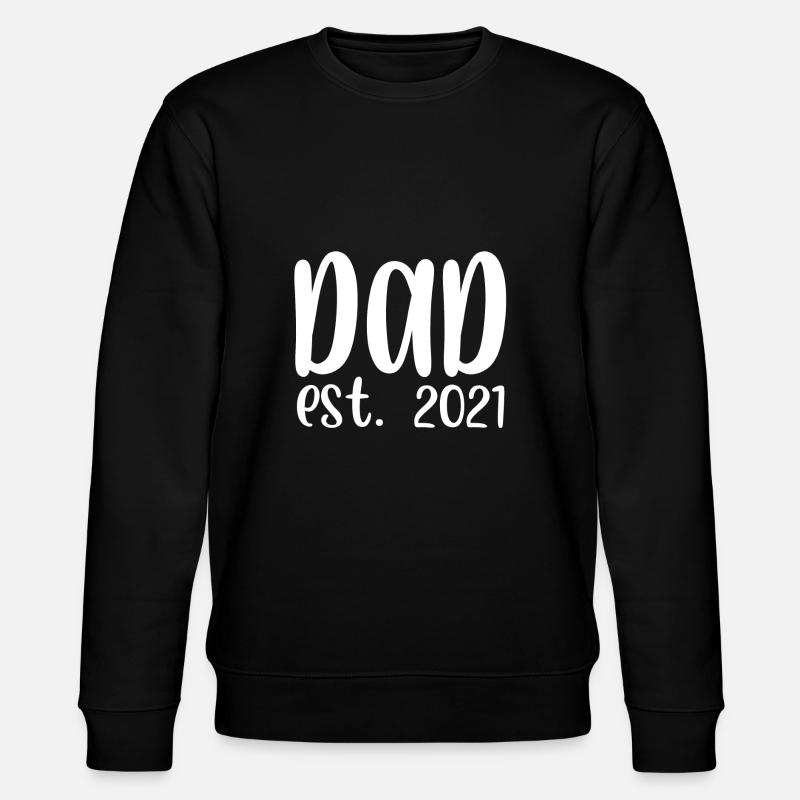 Papa est 2021 - Sweat bio CHANGER Stanley/Stella Unisexe - noir