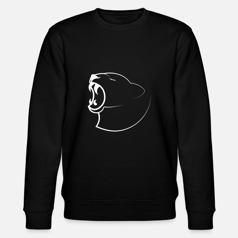 Lionne blanc - Sweat bio CHANGER Stanley/Stella Unisexe - noir