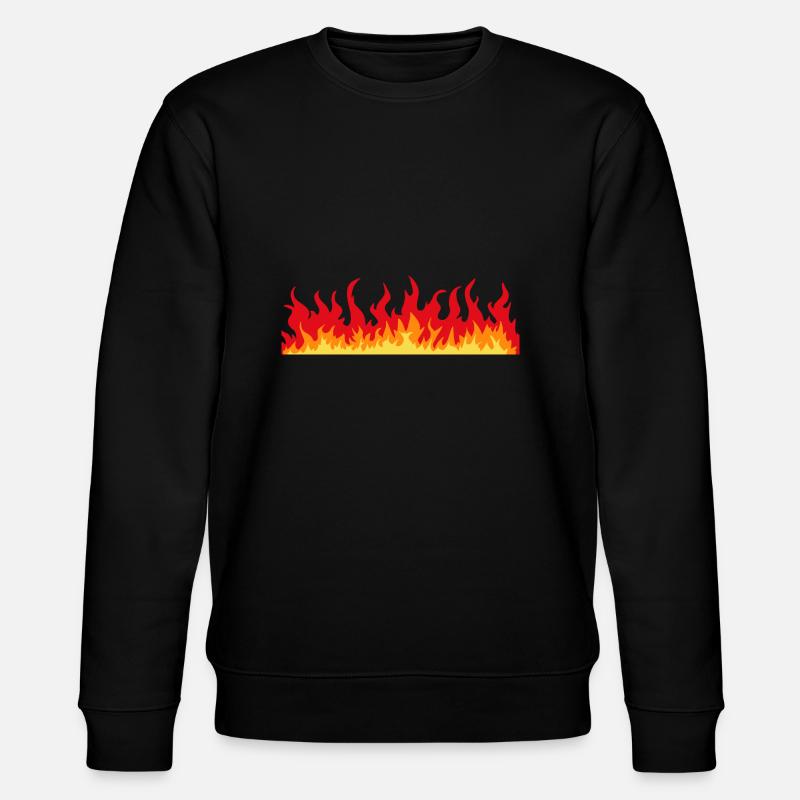 Flamme - Sweat bio CHANGER Stanley/Stella Unisexe - noir