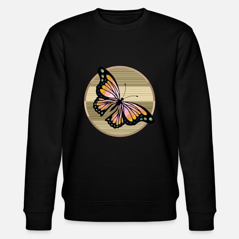 Papillon - Sweat bio CHANGER Stanley/Stella Unisexe - noir