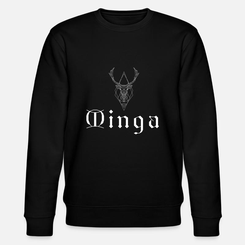 Minga - Stanley/Stella Unisex Bio-Sweatshirt CHANGER  - Schwarz