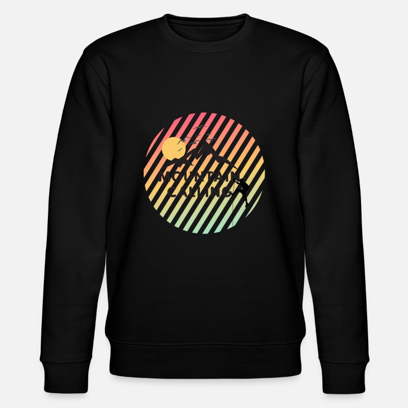 Mountain Calling - Stanley/Stella Unisex Bio-Sweatshirt CHANGER  - Schwarz