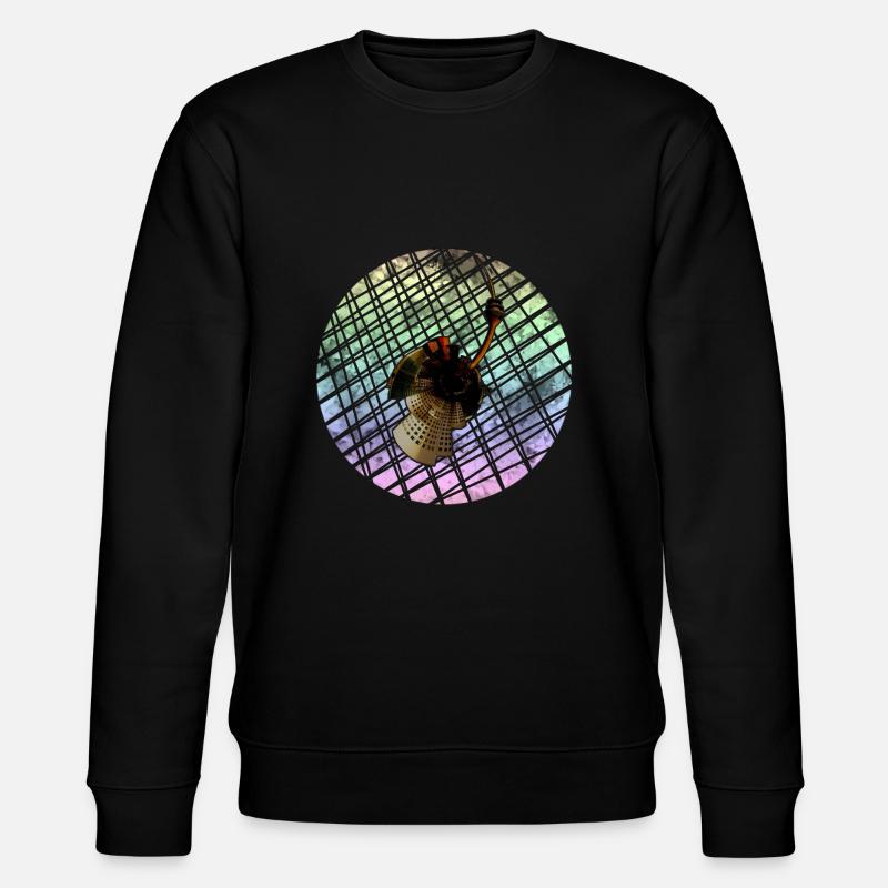 DüsseldorfDirtyPastel - Stanley/Stella Unisex Bio-Sweatshirt CHANGER  - Schwarz