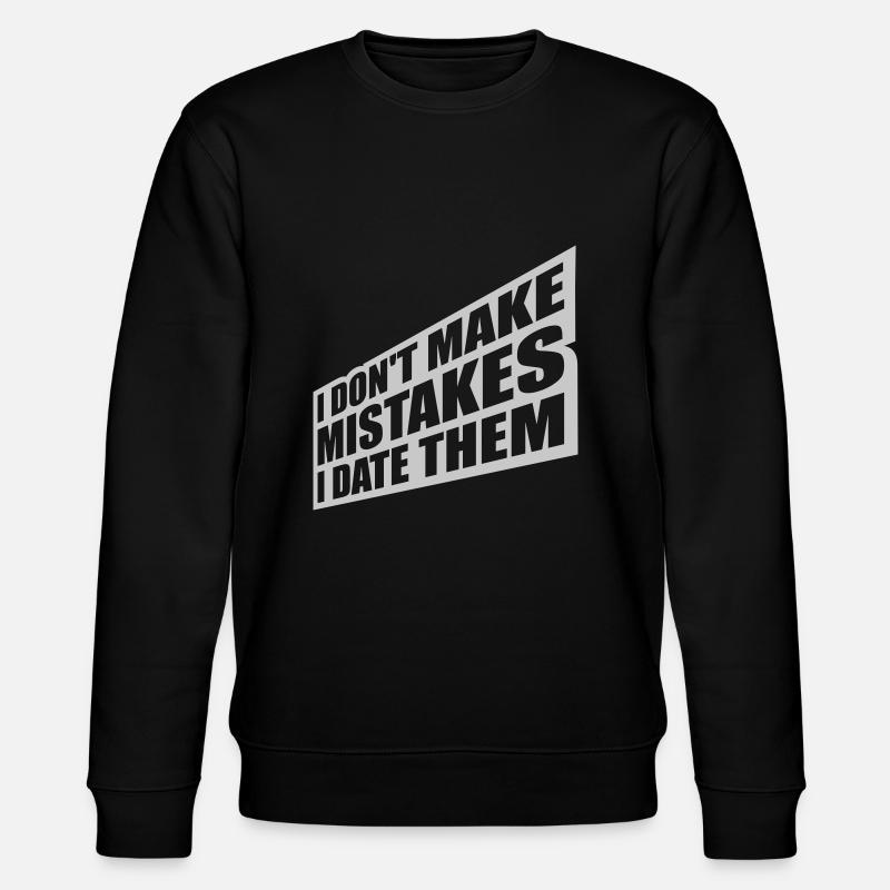 Date Erreurs Citation Logo - Sweat bio CHANGER Stanley/Stella Unisexe - noir