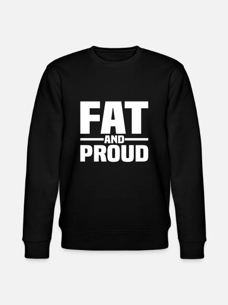 Gras et fier - Sweat bio CHANGER Stanley/Stella Unisexe - noir