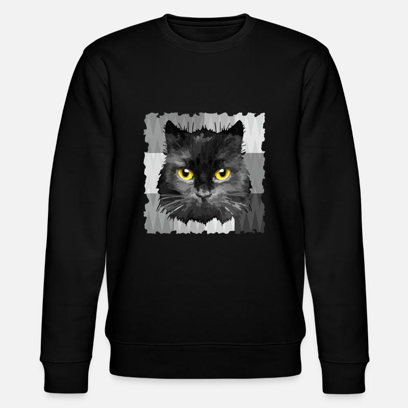 Chat - Sweat bio CHANGER Stanley/Stella Unisexe - noir