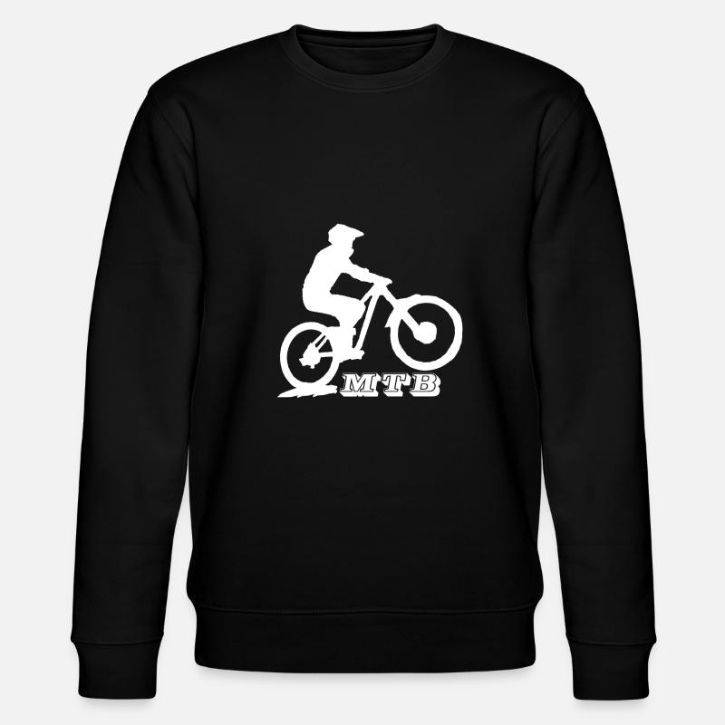 vtt mtb downhill - Sweat bio CHANGER Stanley/Stella Unisexe - noir