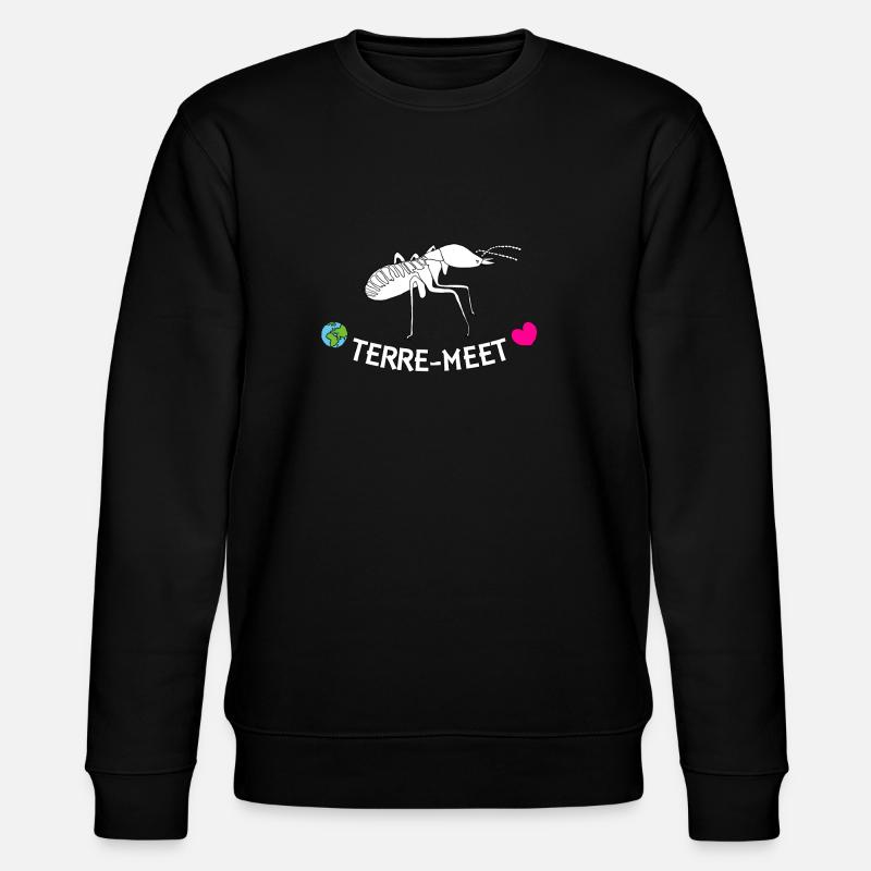 Terre-Treffen - Stanley/Stella Unisex Bio-Sweatshirt CHANGER  - Schwarz