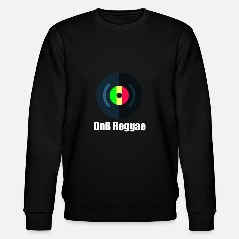 DnB Reggae - Stanley/Stella CHANGER Unisex Organic Sweatshirt - black