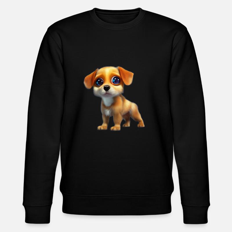 Chiot 3 - Sweat bio CHANGER Stanley/Stella Unisexe - noir