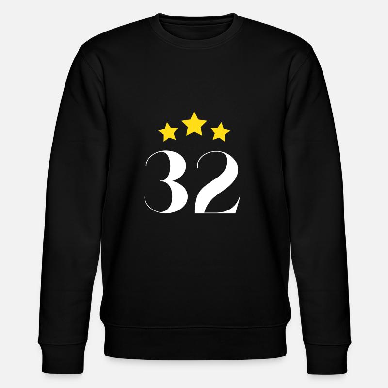 32e anniversaire étoilé - Sweat bio CHANGER Stanley/Stella Unisexe - noir