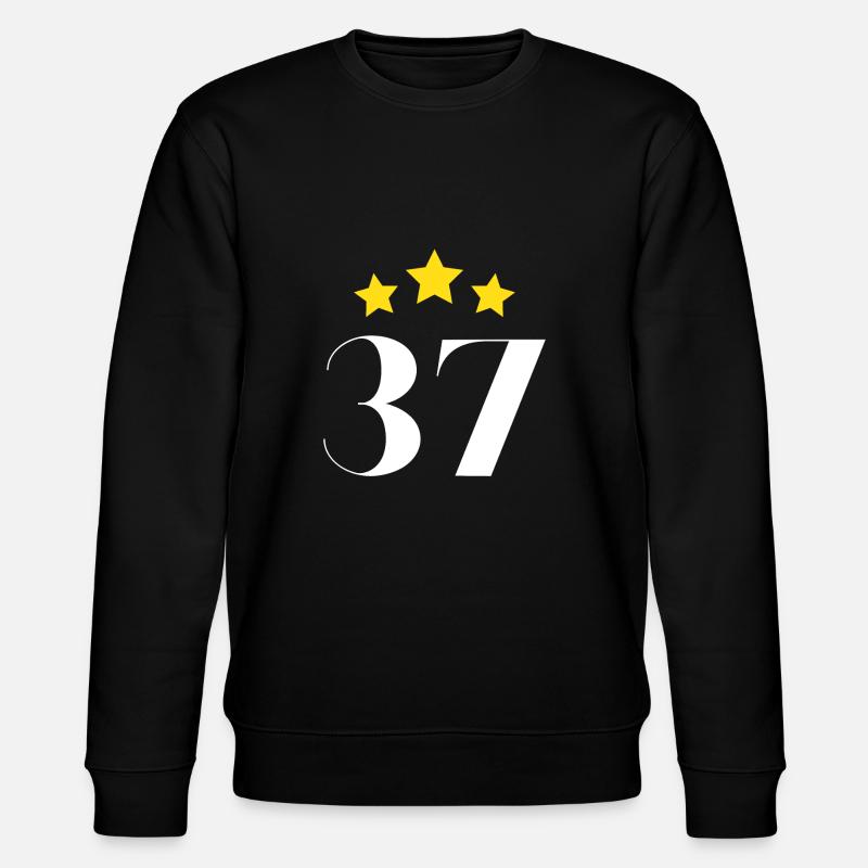 37e anniversaire étoilé - Sweat bio CHANGER Stanley/Stella Unisexe - noir