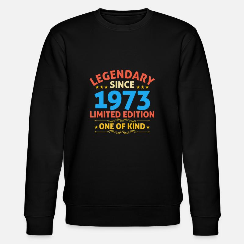 Légendaire depuis 1973 Edition Limitée - Sweat bio CHANGER Stanley/Stella Unisexe - noir