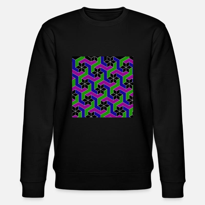 Geometry2 - Stanley/Stella CHANGER Unisex Organic Sweatshirt - black