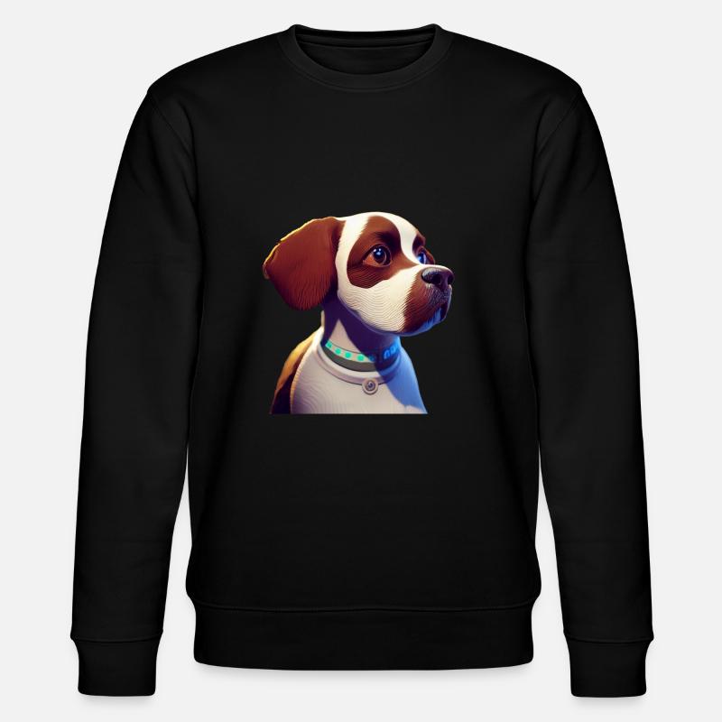 Épagneul Springer anglais - Sweat bio CHANGER Stanley/Stella Unisexe - noir