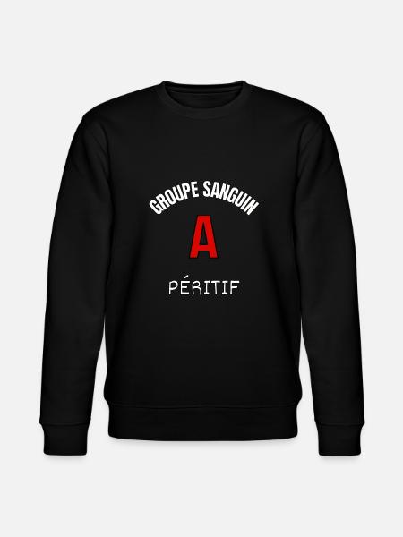 A péritif - Sweat bio CHANGER Stanley/Stella Unisexe - noir