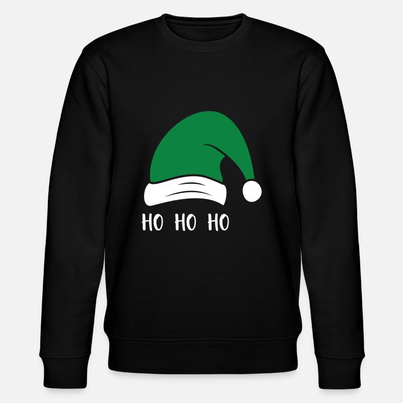 HO HO HO - Sweat bio CHANGER Stanley/Stella Unisexe - noir