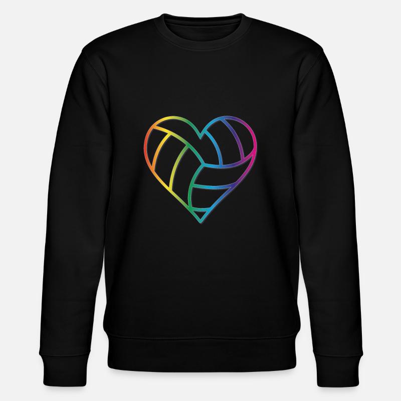 L’amour du volleyball - Sweat bio CHANGER Stanley/Stella Unisexe - noir