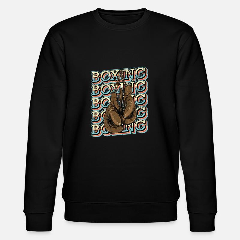 Boîtes de boxe - Sweat bio CHANGER Stanley/Stella Unisexe - noir