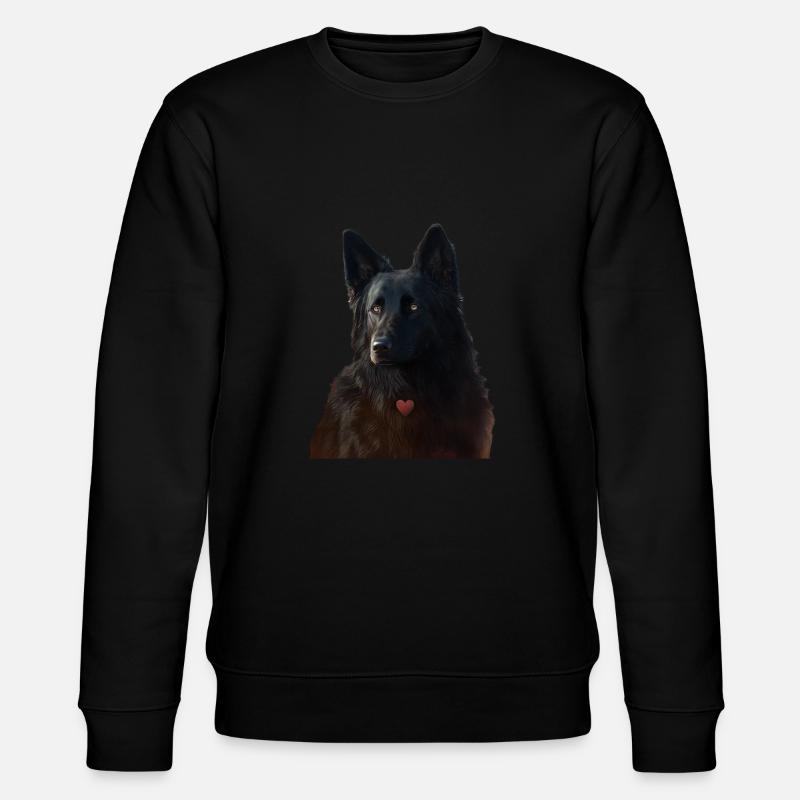 Black Shepherd Saint-Valentin - Sweat bio CHANGER Stanley/Stella Unisexe - noir