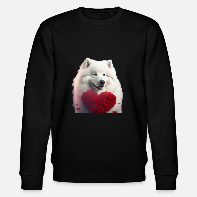 Samoyoyède Saint-Valentin - Sweat bio CHANGER Stanley/Stella Unisexe - noir
