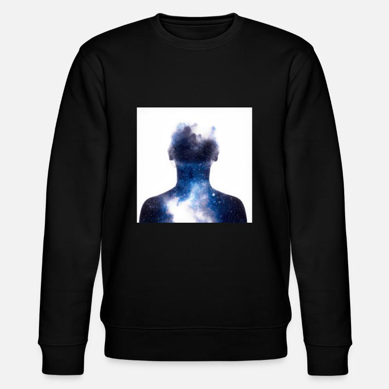 Silhouette nébuleuse - Sweat bio CHANGER Stanley/Stella Unisexe - noir