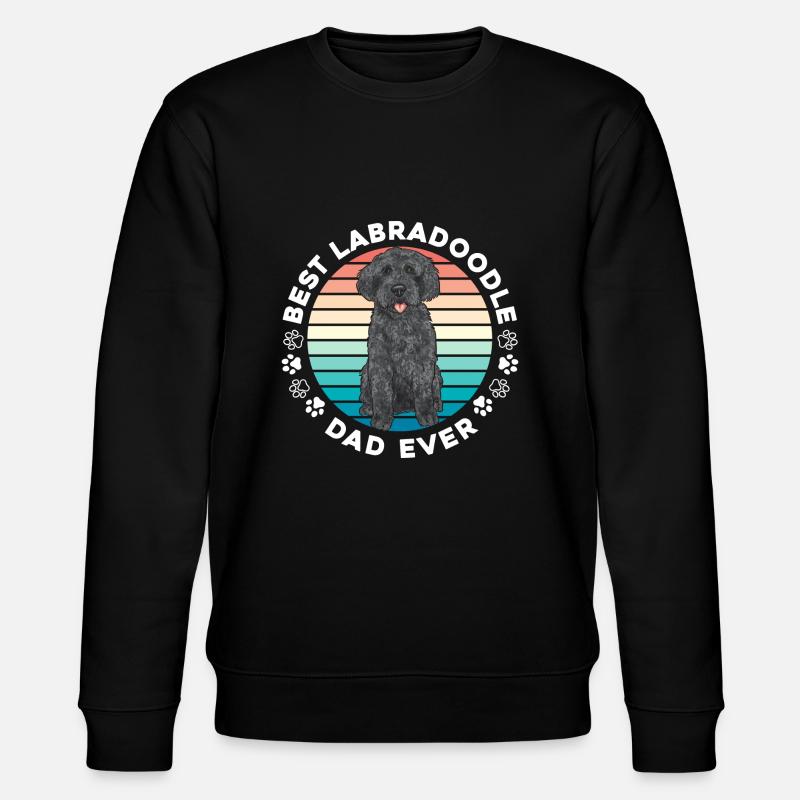 Labradoodle Chien - Sweat bio CHANGER Stanley/Stella Unisexe - noir