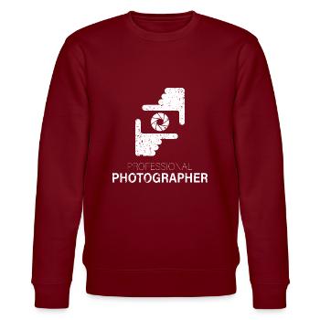 Photographe professionnel - Sweat bio CHANGER Stanley/Stella Unisexe - bordeaux - Devant - Nik (191cm) & Marisol (170cm)