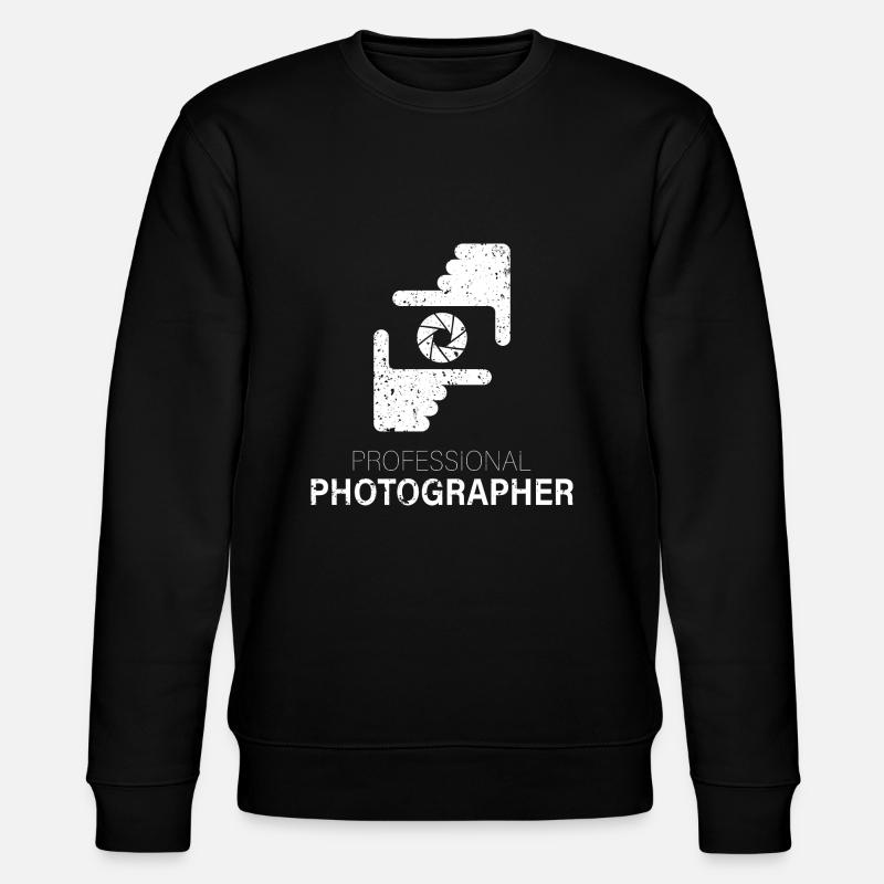Profi Fotograf - Stanley/Stella Unisex Bio-Sweatshirt CHANGER - Schwarz