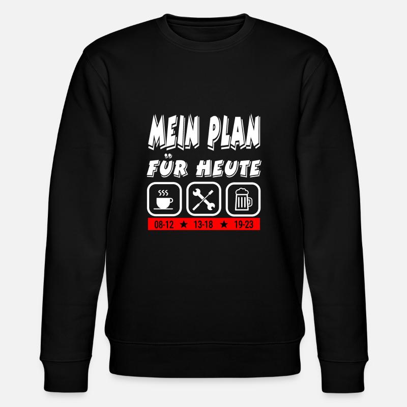 Auto - Stanley/Stella Unisex Bio-Sweatshirt CHANGER  - Schwarz