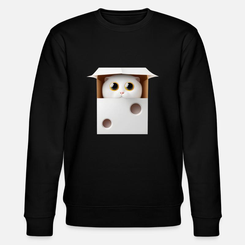 Fragile box - Stanley/Stella CHANGER Unisex Organic Sweatshirt - black