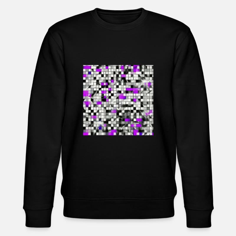 Spiegelkugel - Stanley/Stella Unisex Bio-Sweatshirt CHANGER  - Schwarz